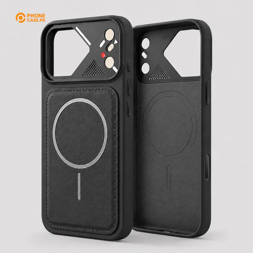 iPhone 17 Pro Max - AeroGrip Leather MagSafe Phone Case