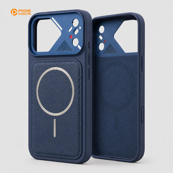 iPhone 17 Pro Max - AeroGrip Leather MagSafe Phone Case
