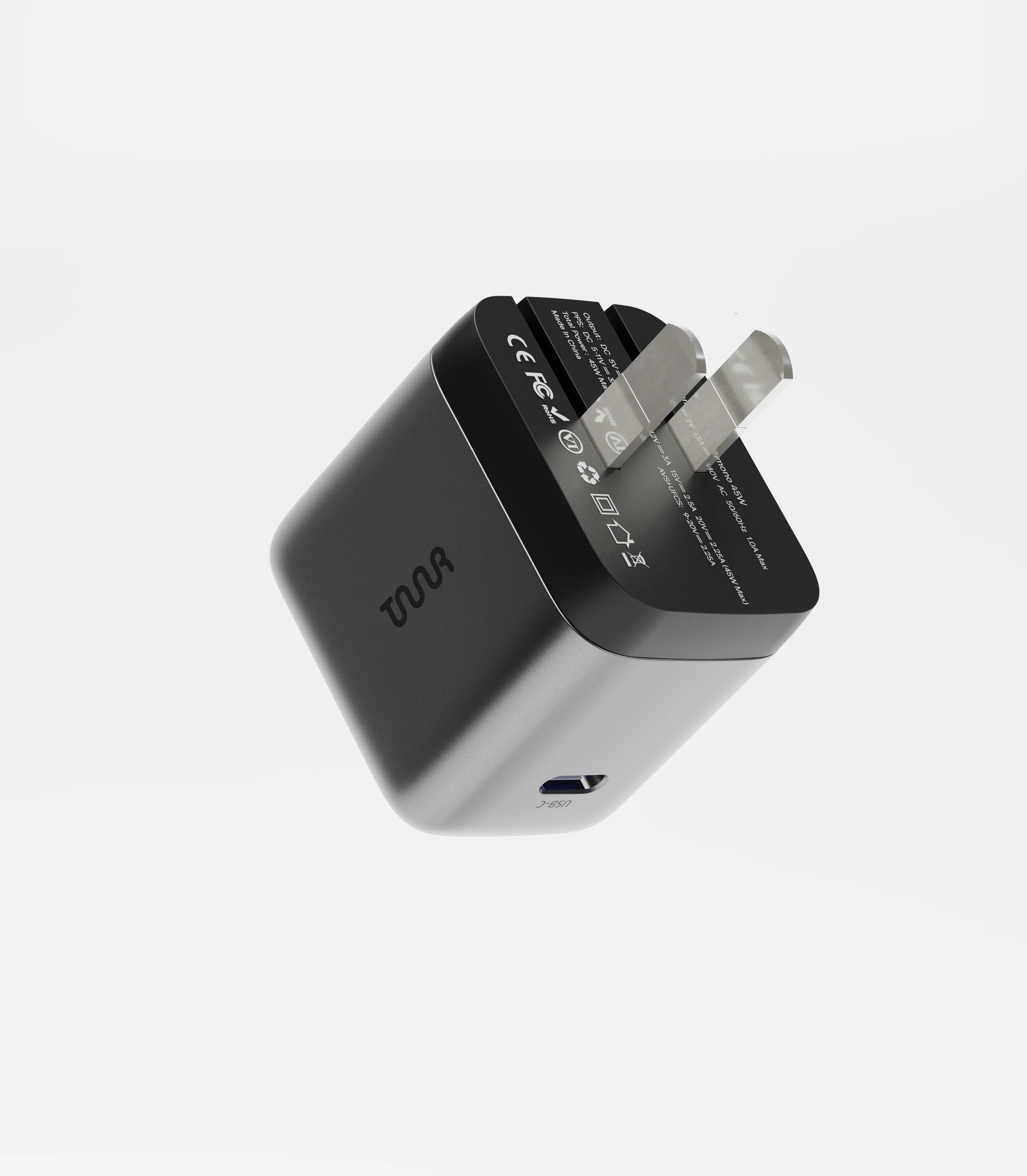 OMI   Mono   45W   GaN   Charger   (Interactive   Display)